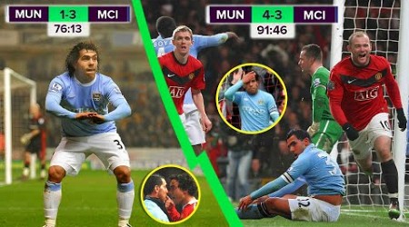 The Day Manchester United Finally Get Revenge Against Carlos Tevez and Manchester City