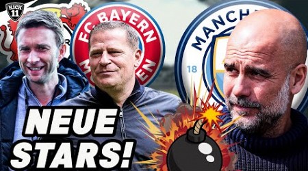 4 NEUE für BAYERN &amp; BAYER 04! PEP-BOMBE geplatzt! | KickNews