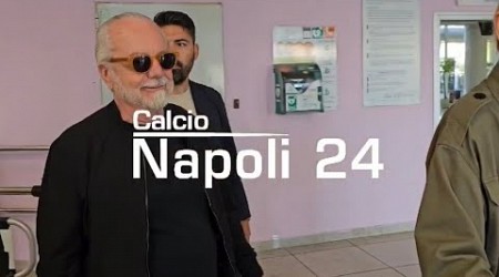 De Laurentiis torna a Napoli, reagisce così alla domanda su Conte! ✈️