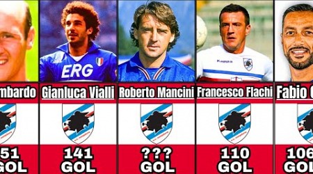 I 100 MIGLIORI CANNONIERE DELLA STORIA DELL&#39;UC SAMPDORIA