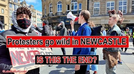 Protesters almost DESTROY Newcastle city centre: Is this the end?