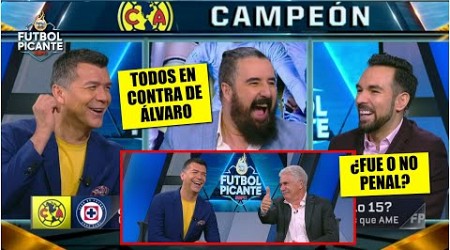 ACORRALARON a Álvaro por la &#39;AYUDA&#39; que recibió su AMÉRICA en la final vs CRUZ AZUL | Futbol Picante