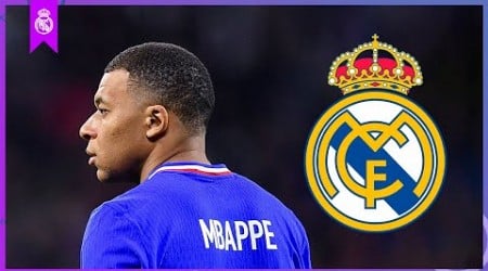 Mbappé signs for Real Madrid!