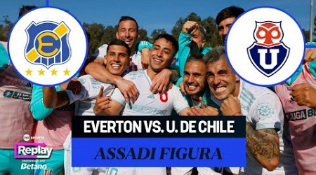 TNT Sports Replay | Everton 1-2 Universidad de Chile | Fecha 15