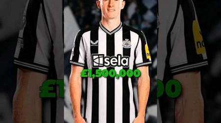 How much every Newcastle player earns per season?#newcastle #money #viral #football