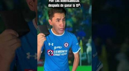 Los Americanistas después de ganar la Liga MX