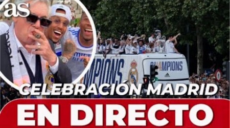 CELEBRACIÓN REAL MADRID EN VIVO I CAMPEÓN CHAMPIONS LEAGUE