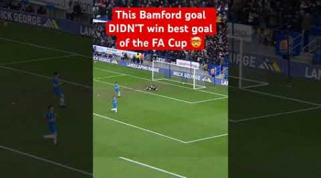 Was Bamford robbed? 