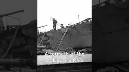 King George V Dry Dock in WW2 #steamship #shieldhall #ww2 #southampton #stnazaire #shorts