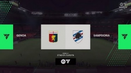 PS4 EA FC 24 Genoa Vs Sampdoria