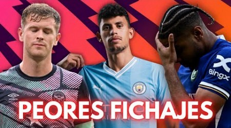 LOS PEORES FICHAJES DE LA PREMIER LEAGUE 23/24