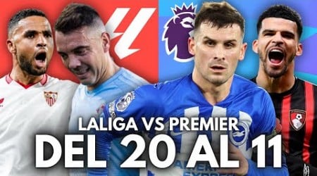 LALIGA VS PREMIER LEAGUE 2024: ¿CUÁL ES MEJOR? (20º-11º)