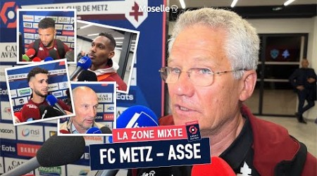 Les réactions du FC Metz après sa relégation en Ligue 2 contre l&#39;ASSE