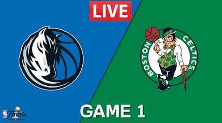 NBA LIVE! CELTICS vs MAVERICKS GAME 1 | June 2, 2024 | 2024 NBA Finals Live 2K