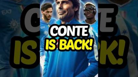 Antonio Conte to Napoli is WILD! 