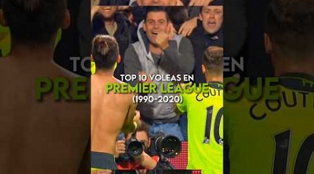 Las 10 mejores voleas en la PREMIER LEAGUE (1990-2020) 