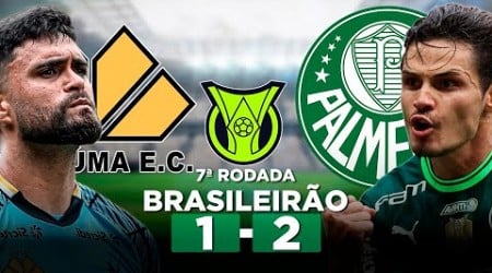 CRICIÚMA 1 x 2 PALMEIRAS Campeonato Brasileiro Série A 2024 7ª Rodada | Narração