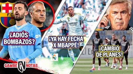 ¿BARÇA PIERDE a BERNARDO y 2 cracks?|¡Ya HAY FECHA x PRESENTACIÓN MBAPPÉ!|Madrid CAMBIA PLAN x FINAL