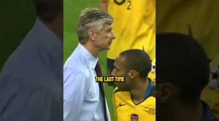 The reason Arsenal lost the 2006 champions league against Barcelona.