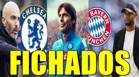 ¡KOMPANY AL BAYERN, MARESCA AL CHELSEA Y ANTONIO CONTE AL NAPOLI! | FONSECA, MOTTA, DE ZERBI...