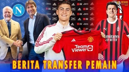 RESMI! Conte Latih Napoli - Harry Maguire ke AC Milan - Paulo Dybala ke Man United - Transfer Pemain