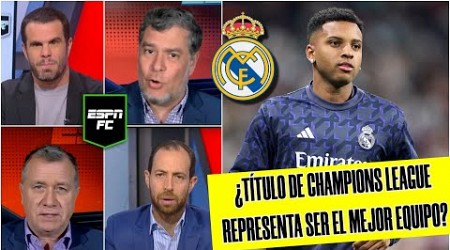 Ganar CHAMPIONS convierte al campeón en mejor equipo Europa. SALTARON CHISPAS por RODRYGO | ESPN FC