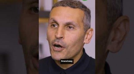 Arsenal away I KNEW we’d WIN the league! Man City chairman Khaldoon Al Mubarak 