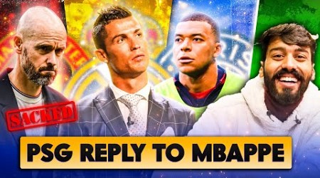 PSG Humbled Mbappe | Ronaldo wants Real Madrid players ? Manchester united is confused ? Barcelona