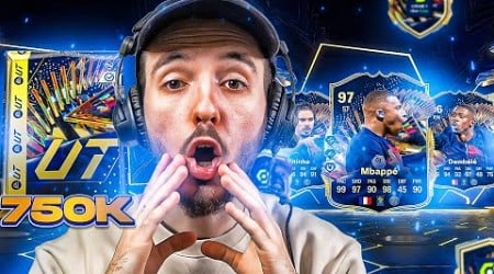 J&#39;OUVRE des PACKS à 750K TOTS ULTIME &amp; des PACKS TOTS LIGUE 1 - FC 24 Ultimate Team