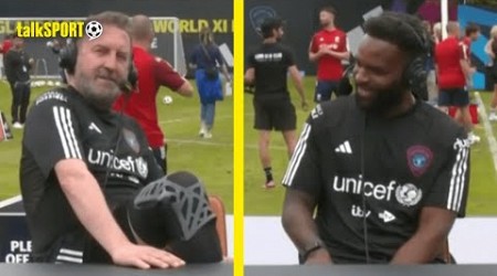 Lee Mack Hilariously Updates Goldstein &amp; Bent On His New Knee Brackets For This Years Soccer Aid 