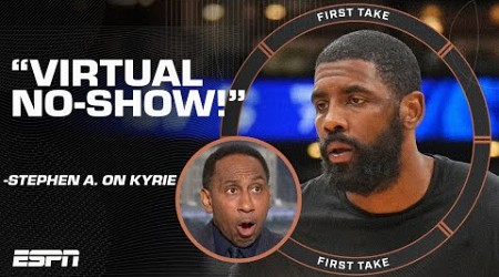 Kyrie Irving was a VIRTUAL NO-SHOW 