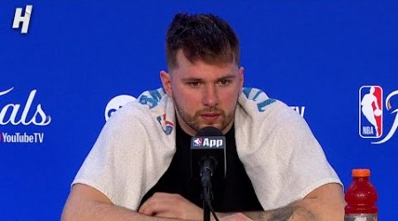 Luka Doncic talks Game 1 Loss vs Celtics, FULL Postgame Interview 