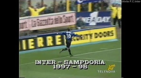 1997-98 (28^ - 05-04-1998) INTER-Sampdoria 3-0 [Aut.Hugo,Sartor,Ronaldo] HLTS Telenova