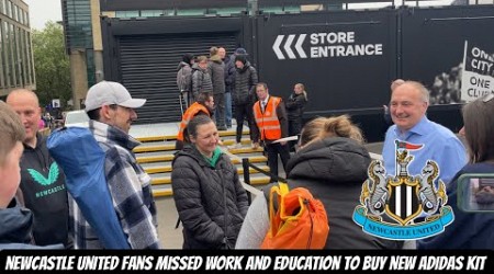 I HAVE NEVER SEEN anything like this before at Newcastle United (Adidas Kit Launch Vlog)