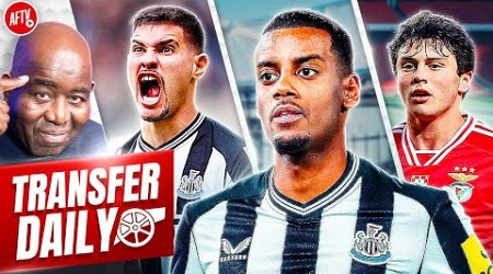 Isak Blow Plus Guimaraes, Onana &amp; Neves All Eyed To Become New Arsenal DM! | Transfer Daily