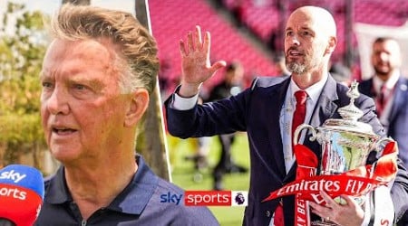 &#39;He needs more time&#39; | Louis van Gaal on Ten Hag, Slot, Kompany &amp; more!