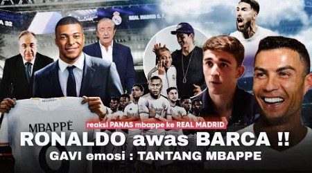 EROPA TERKEJUT &#39;Mbappe : kita bawa UCL ke16.&quot; Gavi bereaksi, Ronaldo Tersenyum. La Liga Memanas