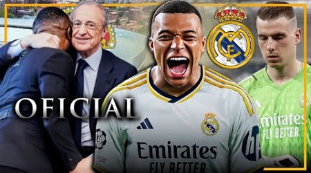 OFICIAL: MBAPPE ES JUGADOR DEL REAL MADRID | LUNIN QUIERE IRSE