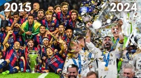 All Champions League Finals (2015-2024)