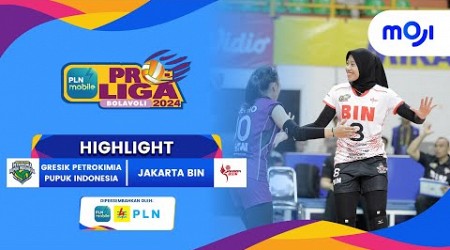 Petrokimia Pupuk Indonesia VS BIN 1-3 | Highlight PLN Mobile Proliga 2024