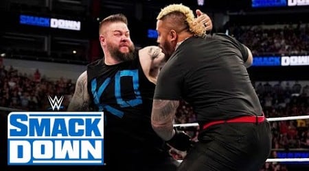 Kevin Owens and The Street Profits ruin Tonga Loa&#39;s anointment: SmackDown highlights, June 7, 2024