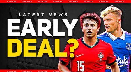 AMRABAT Deal Close! NEW Neves Transfer Bid! Man Utd News