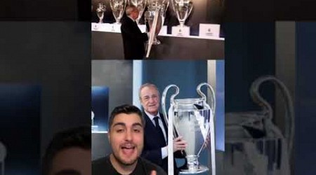 FLORENTINO pone la DECIMOQUINTA CHAMPIONS #futbol #realmadrid #championsleague #florentino