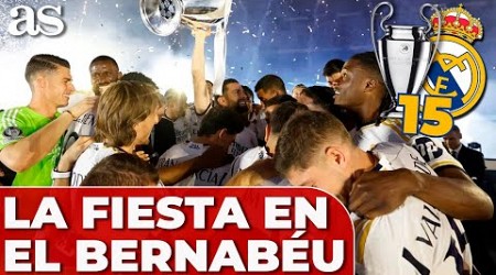 FIESTA COMPLETA BERNABÉU REAL MADRID CAMPEÓN CHAMPIONS | Quinta parada: ARDA GULER, KROOS, MODRIC...