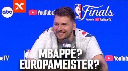 Luka Doncic sorgt bei Fußballfragen für Lacher 