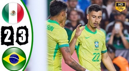 Brazil vs Mexico 3-2 Hіghlіghts &amp; All Goals - Friendly Match 2024