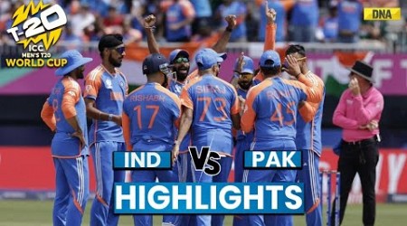 India Vs Pakistan Highlights: Team India Won By 6 Runs Against Pakistan I T20 World Cup 2024