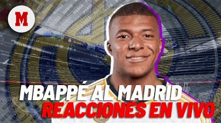 MBAPPÉ YA ES JUGADOR DEL REAL MADRID, EN DIRECTO I Fichaje 2023/24 y reacciones en vivo