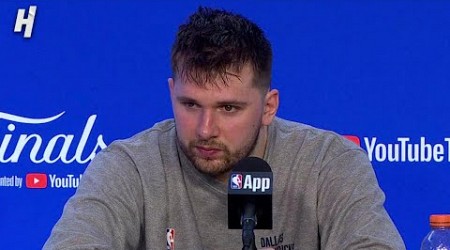 Luka Doncic talks Game 2 Loss vs Celtics, FULL Postgame Interview 