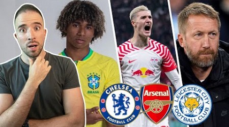 Pedro Lima To Chelsea DONE DEAL...For Strasbourg! | Sesko To Arsenal? | Graham Potter To Leicester?